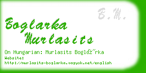 boglarka murlasits business card